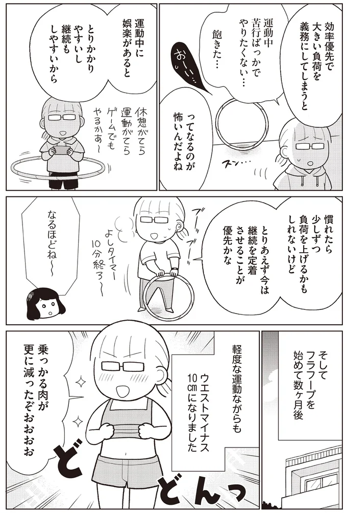 『痩せるより大切なことに気づいたら、人生で一番楽に17kgのダイエットに成功しました』より