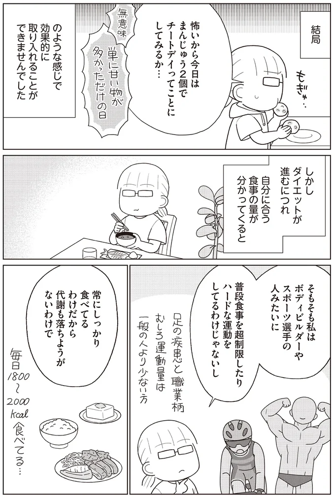 『痩せるより大切なことに気づいたら、人生で一番楽に17kgのダイエットに成功しました』より