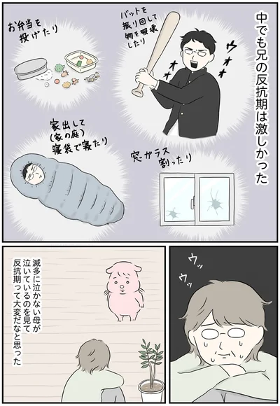 反抗期って大変だなと思った