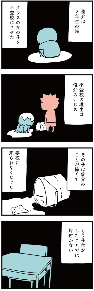 クラスの女の子を不登校にさせた