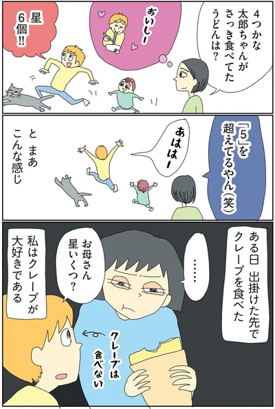 お母さん星いくつ？