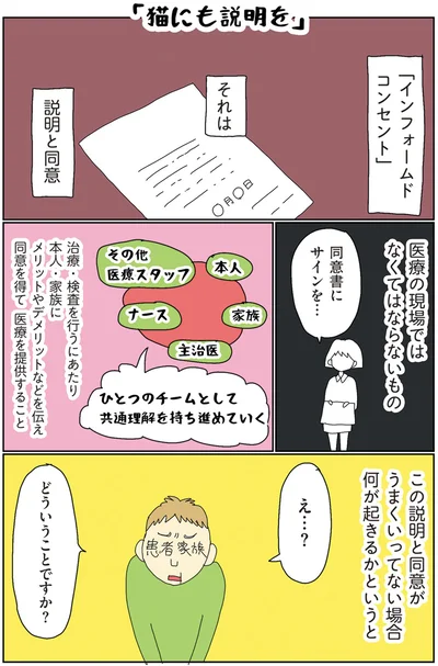 「インフォームドコンセント」それは説明と同意