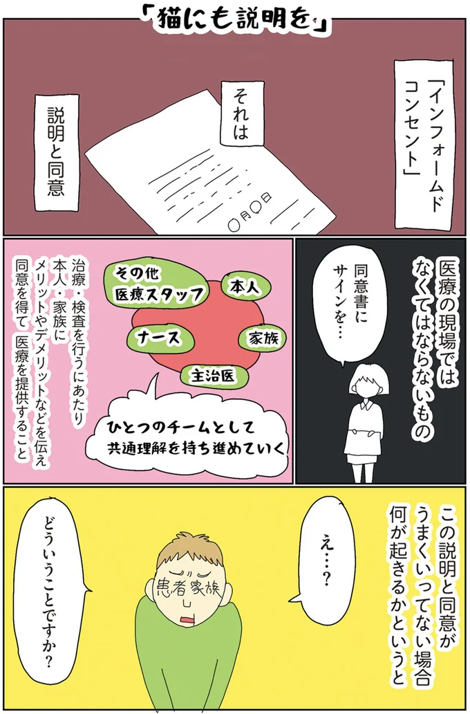 「インフォームドコンセント」それは説明と同意
