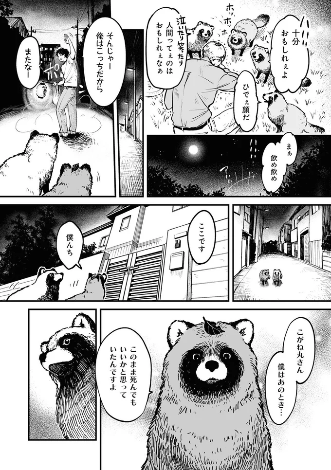 『お前、タヌキにならねーか？』より
