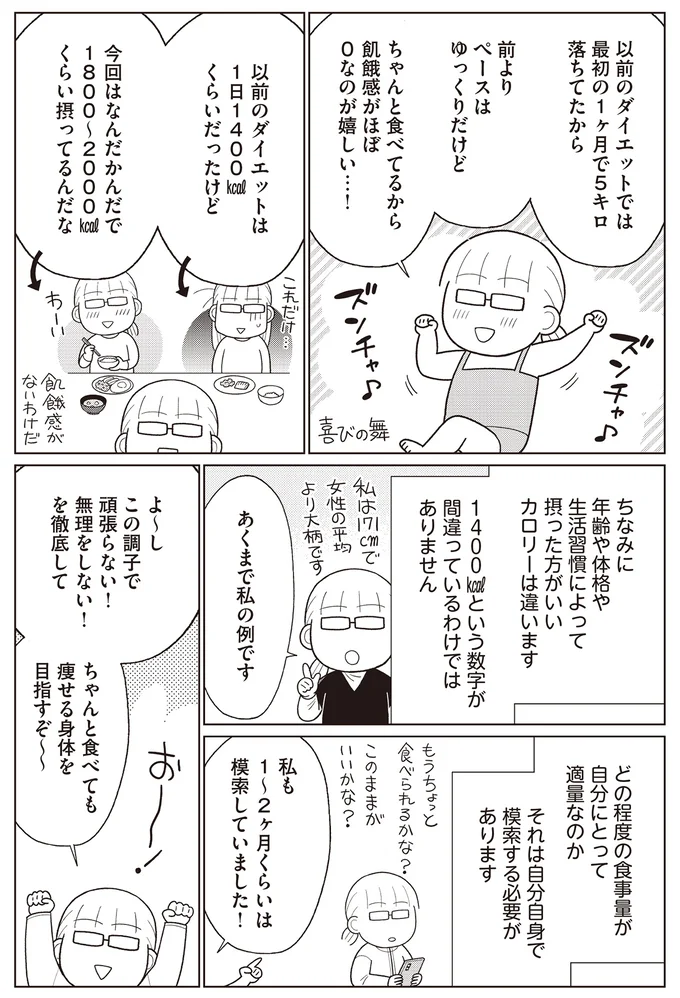 ちゃんと食べても痩せる身体