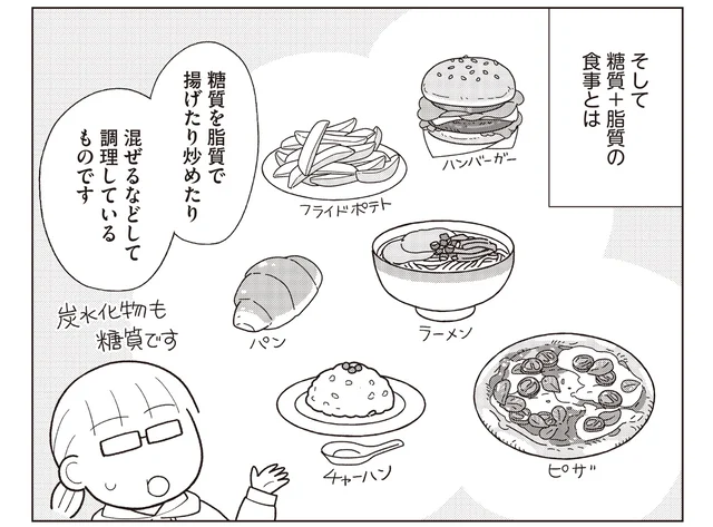 糖質＋脂質の組み合わせは太りやすく痩せにくい…頑張らない、無理をしない攻略法