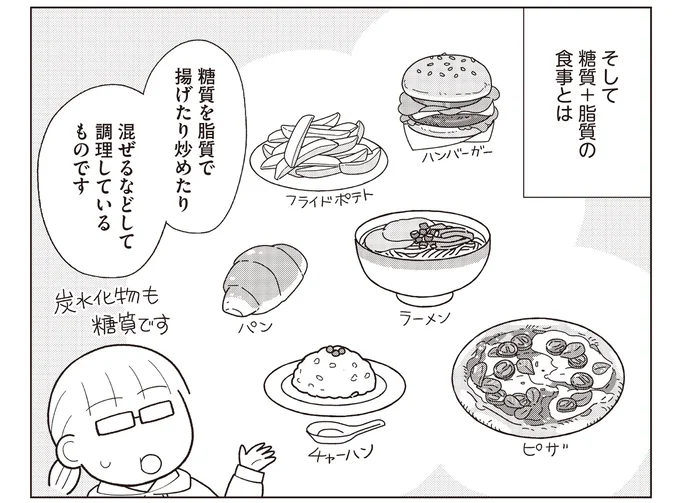 糖質+脂質の食事とは