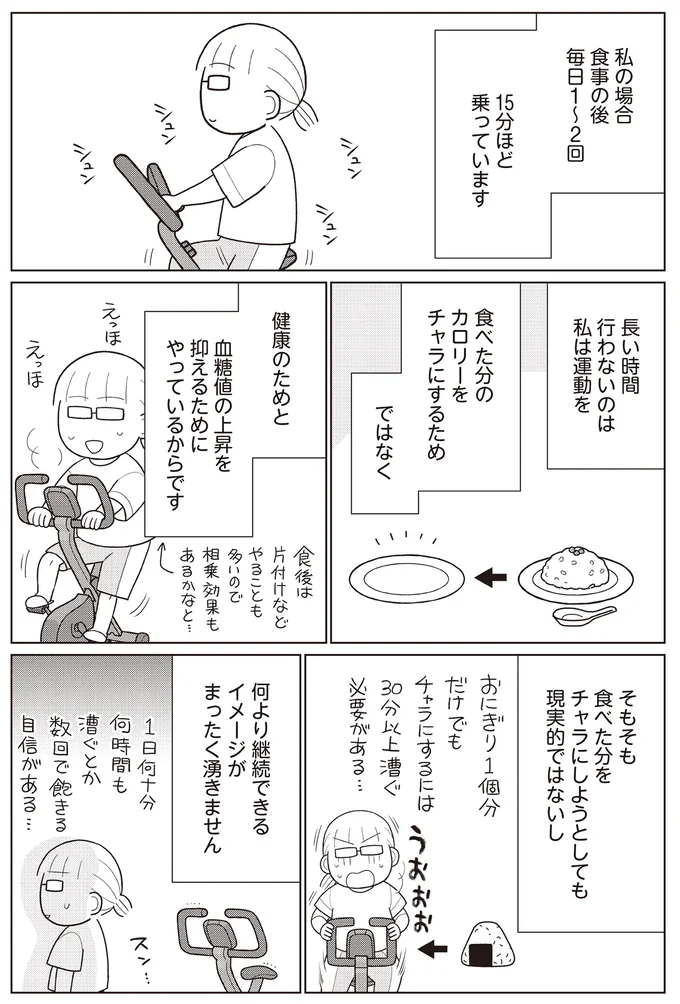 長い時間行わないのは
