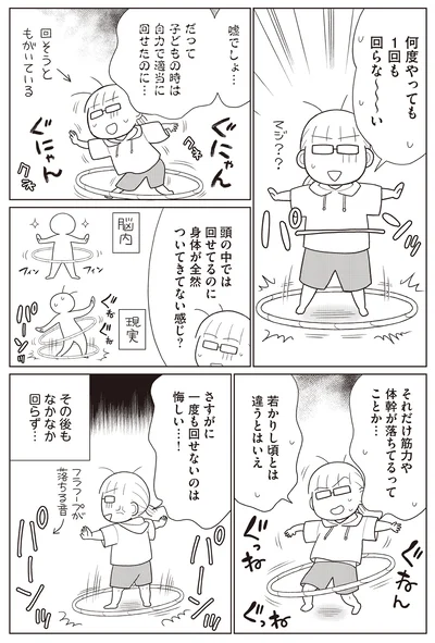 頭の中では回せてるのに