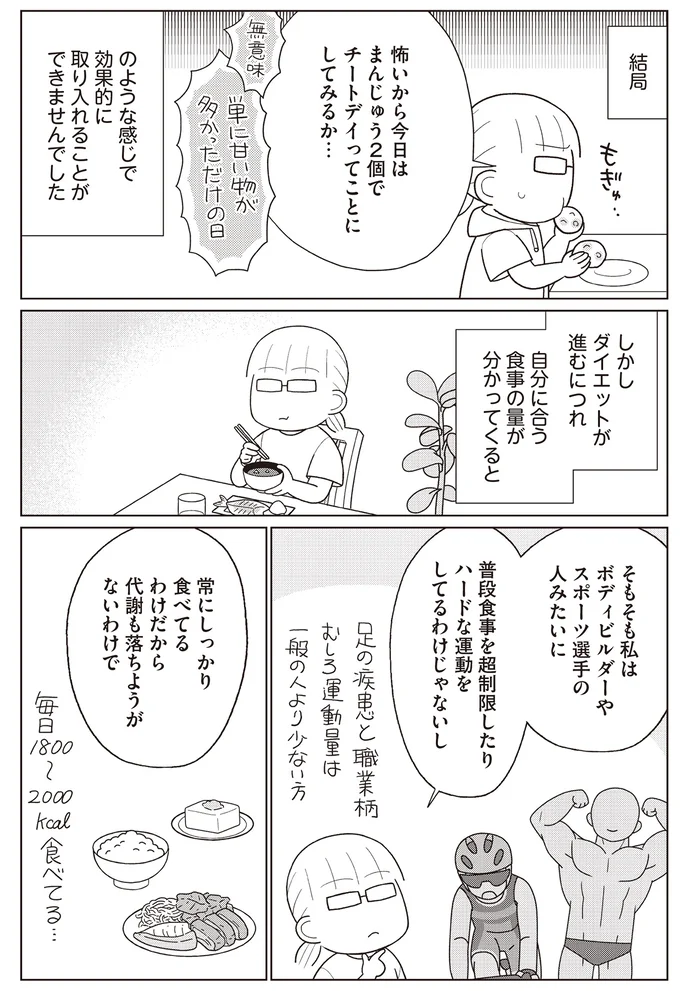 ダイエットが進むにつれ