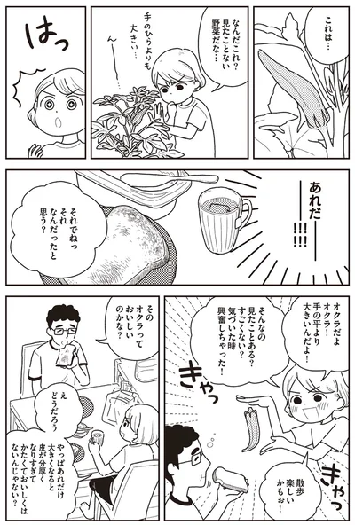 なんだこれ？見たことない野菜だな...