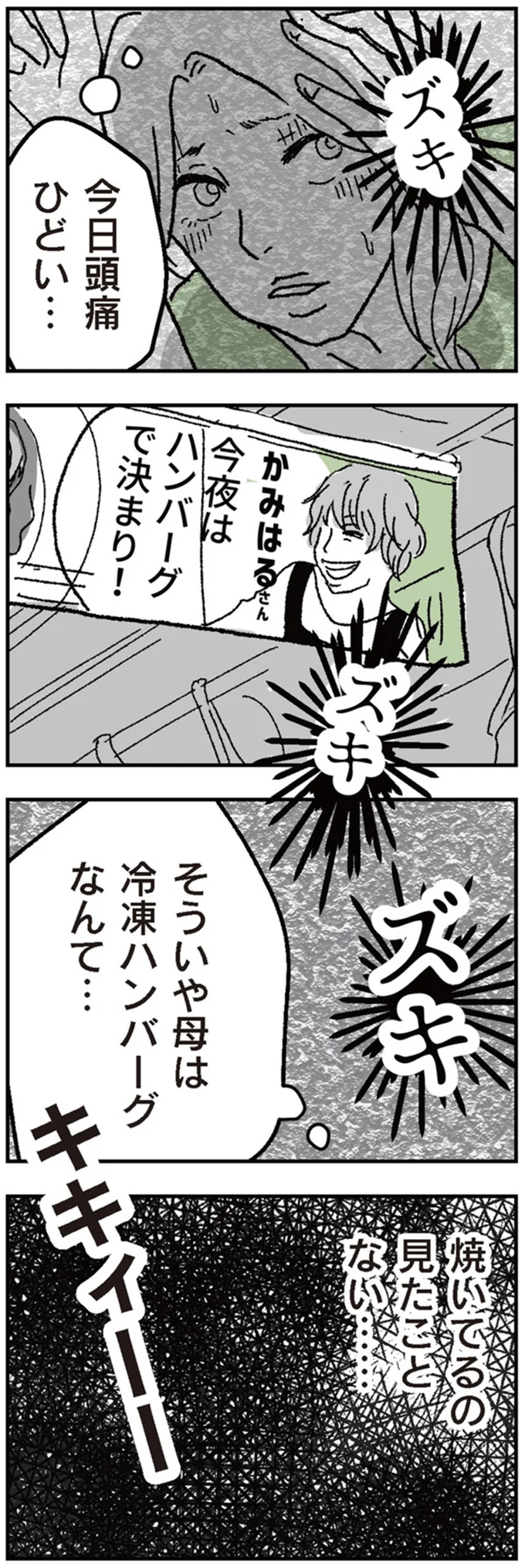 今日頭痛ひどい…