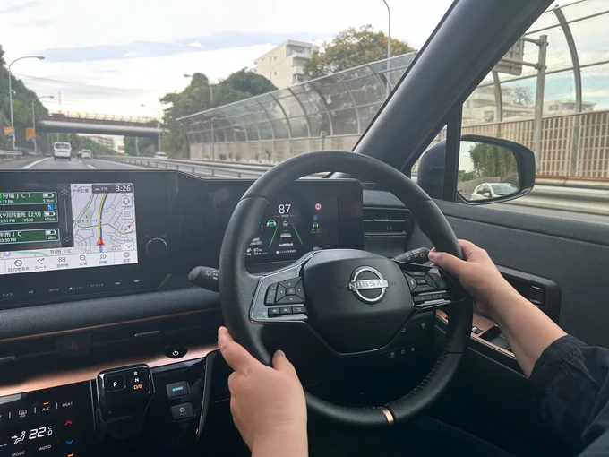「プロパイロット」を試してみました(写真は帰り道)