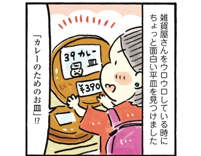 野菜たっぷりなイエローカレーが映える！カレー専用のお皿を見つけました