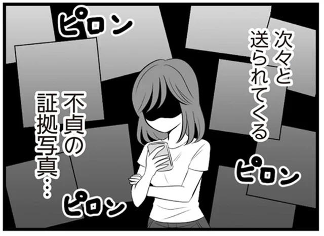 本当に出張？探偵から続々と届く不倫相手との証拠写真／夫は不倫相手と妊活中(13)