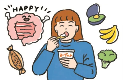 腸内環境の改善で免疫力を高める。黒酢、もろみ酢、納豆やヨーグルトなどを取り入れるのもおすすめ