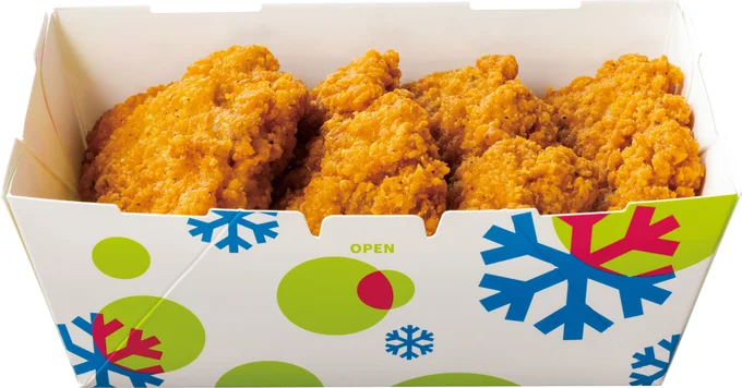 4コ入りほっとチキンパック　800円