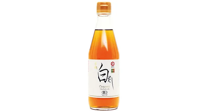 厳選素材で作られた七福醸造の有機白だし