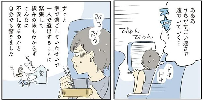 緊張して駅弁の味もわからない!?久しぶりだった母親ひとりの東京訪問