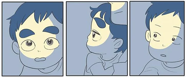 外に出たら見えるかな。月明かりが子どもたちを照らす、満月の夜