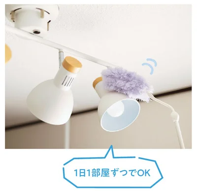 1日1部屋ずつでOK