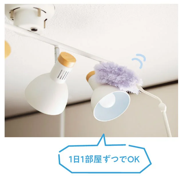 1日1部屋ずつでOK