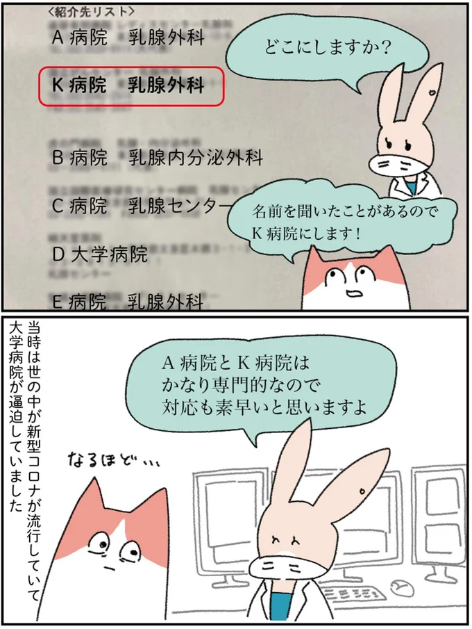 どこにしますか？