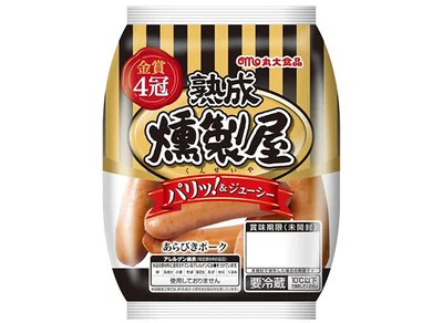 丸大食品　燻製屋熟成あらびきポークウインナー