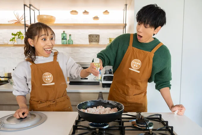 みきママの「ストップ！」に「え、もう!?」と驚く小山さん