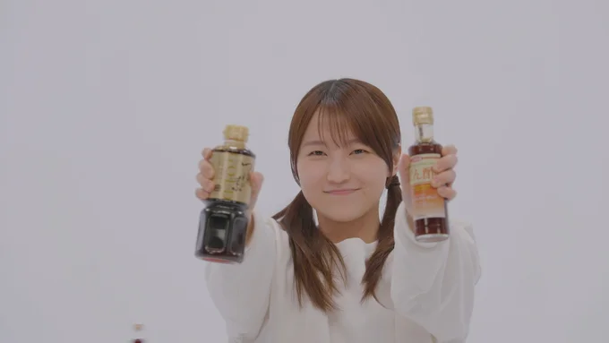 いつもはめんつゆだけど、今日はポン酢も使います！