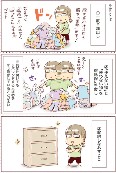 片付けとは