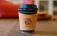 コンビニコーヒーはマイカップで楽しむ！ 世界に1つの｢花個紋カップホルダー｣