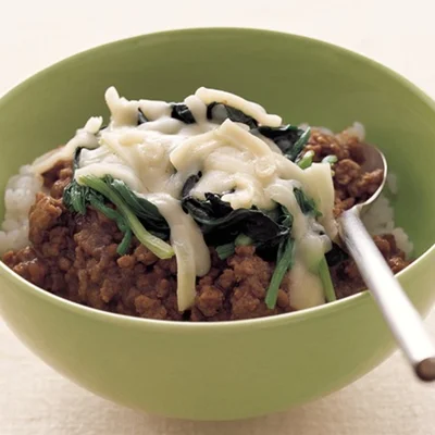 「チーズカレー丼」 レタスクラブニュースより