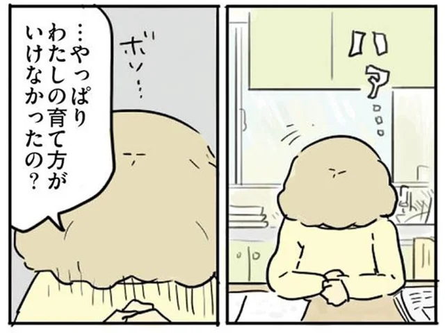 「育て方がいけなかったの？」やり場のない気持ちに苦しめられて／母親だから当たり前？（17）
