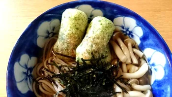 冷凍の磯部揚げでジュワっとうまい天ぷらそばを【作ってみた】