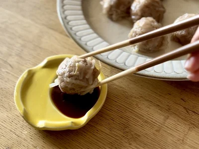お好みでポン酢醤油をつけてどうぞ
