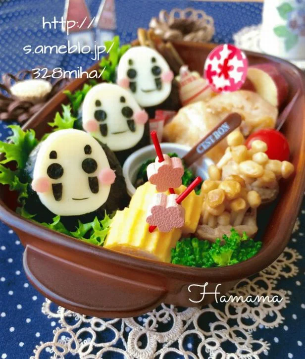 ジブリのあのキモコワキャラで 和 なハロウィン弁当が現れた キャラ弁 レタスクラブ