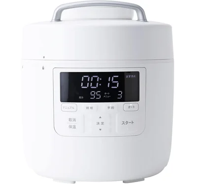 シロカ 自動減圧機能付き電気圧力鍋 おうちシェフ PROSP-2DM251