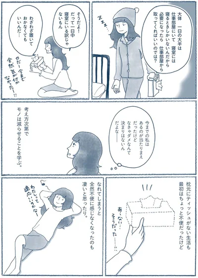 一日中寝室にいる訳じゃないもん