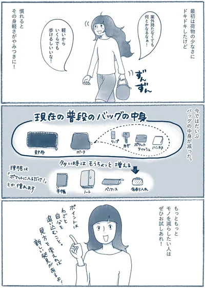 身軽さがやみつきに！