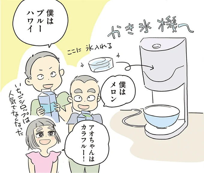 僕はブルーハワイ