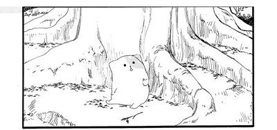 山で置き去りにされたと思い込むきのこいぬ。飼い主さんが迎えに行くと？