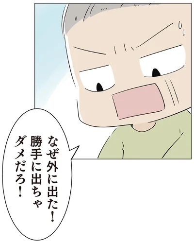 勝手に出ちゃダメだろ！