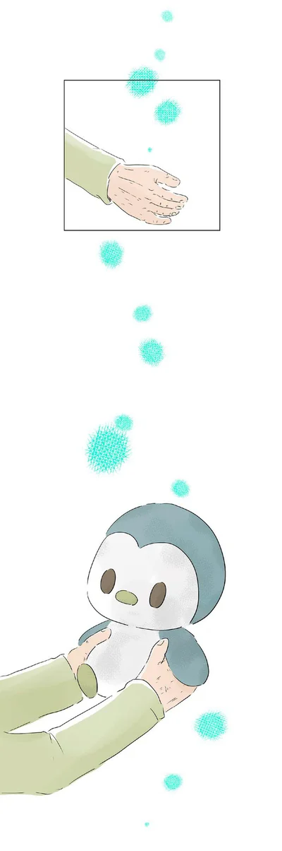 ペンギンのぬいぐるみ