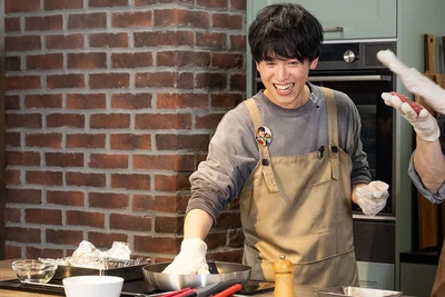 笑いが止まらない山下さん