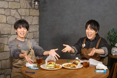 肉肉肉！ハンバーガー完成！
