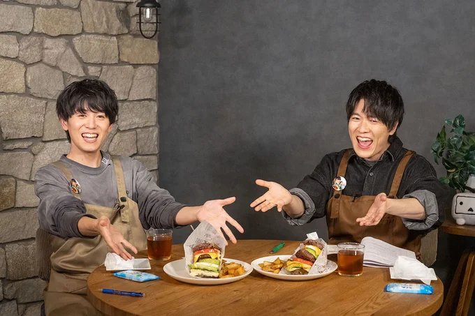 肉肉肉！ハンバーガー完成！