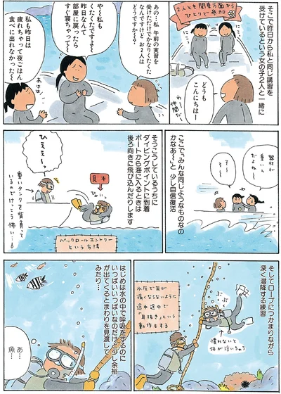 ここで「みんな同じようなものなのかなあ～」と少し自信復活