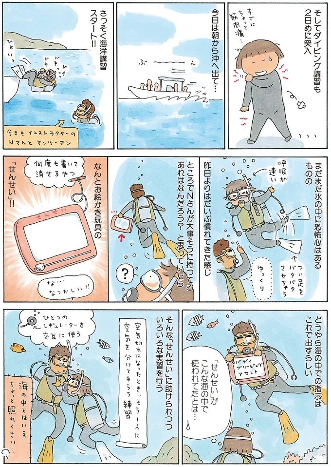 さっそく海洋講習スタート！！