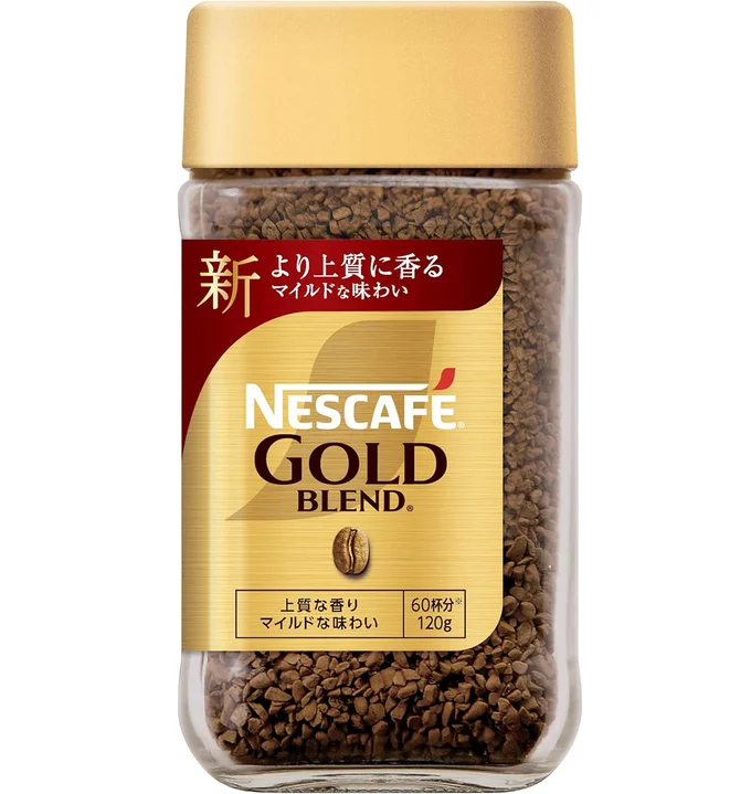 ネスカフェ ゴールドブレンド 120g (60杯分),瓶,レギュラー ソリュブル コーヒー